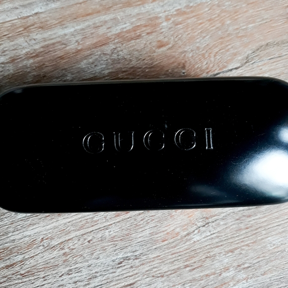 Vintage GUCCI Black Sunglasses Case - Picture 2 of 5